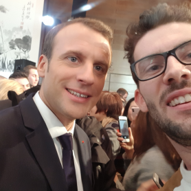 Un étudiant UTBM rencontre le président de la République dans le cadre d’un stage en Chine