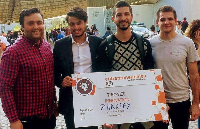 Prix de l’innovation pour une équipe UTBM aux Entrepreneuriales 2018