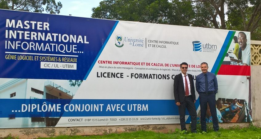 À Lomé, 9 étudiants reçoivent leur diplôme de master en informatique CIC / UL / UTBM