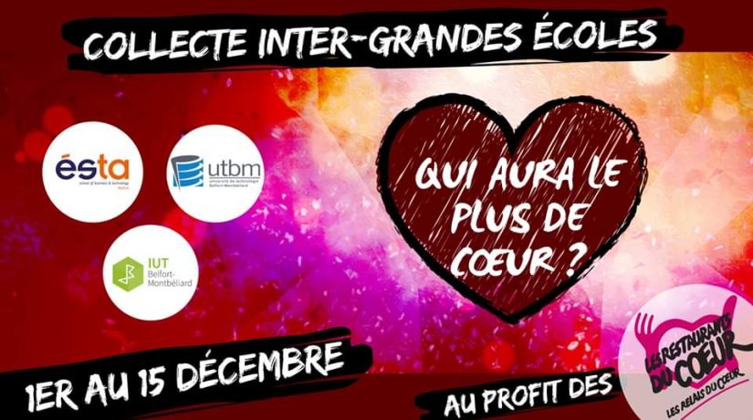 Challenge Inter-écoles – Collecte pour les restos du Coeur