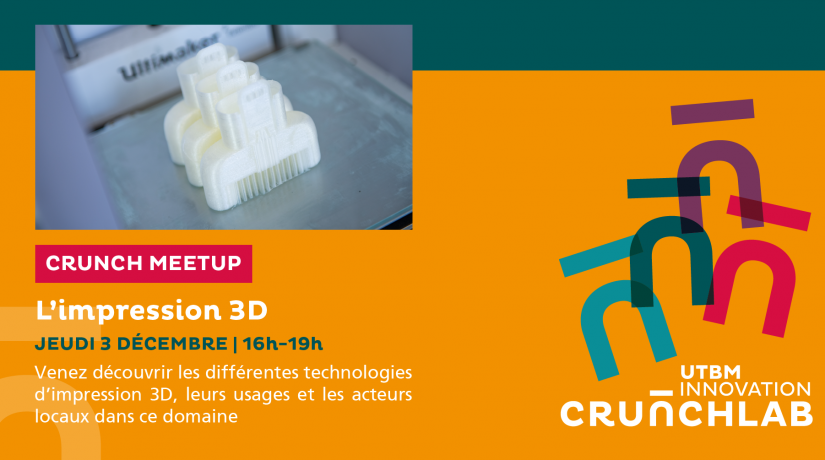 [Crunch Meetup] L’impression 3D