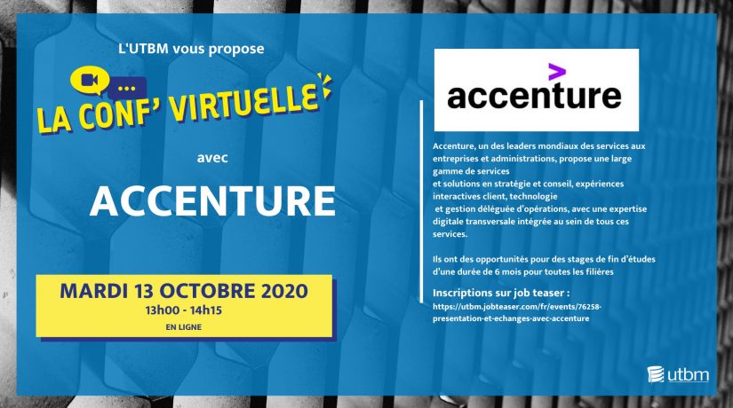 Conf’ virtuelle avec Accenture
