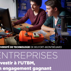 Taxe d’apprentissage : investir à l’UTBM, un pari gagnant