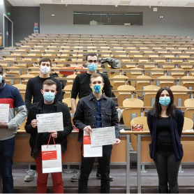 Remise de prix aux lauréats du Challenge Mécatronique Sonceboz