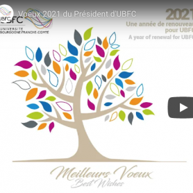 Dominique Grevey, Président de l’UBFC, vous adresse ses voeux