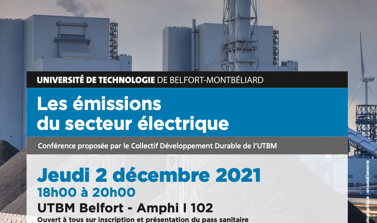 Conférence – Les émissions du secteur électrique