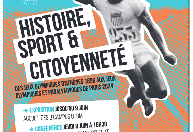 Conférence Histoire, Sport et Citoyenneté : petite histoire des Jeux Olympiques (1896 – 2024) et Sportifs régionaux