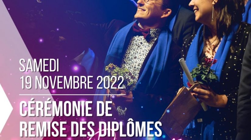 Cérémonie de remise des diplômes