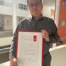 Fei Gao lauréat du prix “Sustainable Future Visionary Award”
