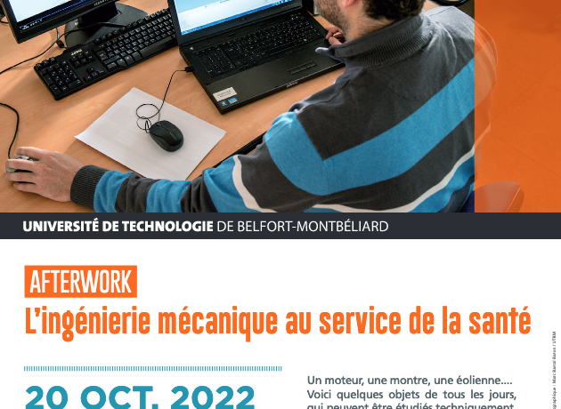 AFTERWORK – L’ingénierie mécanique au service de la santé