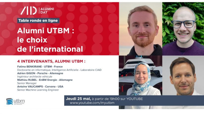 Alumni UTBM : le choix de l’international (table ronde)