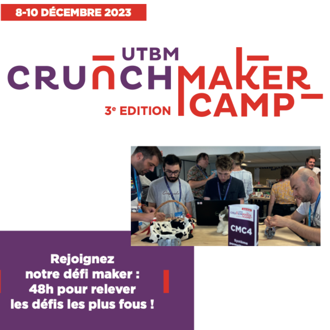 CRUNCH Maker Camp : 3e édition