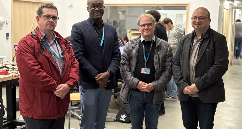 Présence de Bob-Antoine J. MENELAS et Steve VEZEAU à l’UTBM