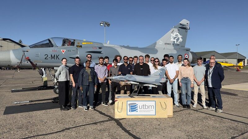 Un Mirage 2000 signé UTBM pour les 40 ans de l’appareil