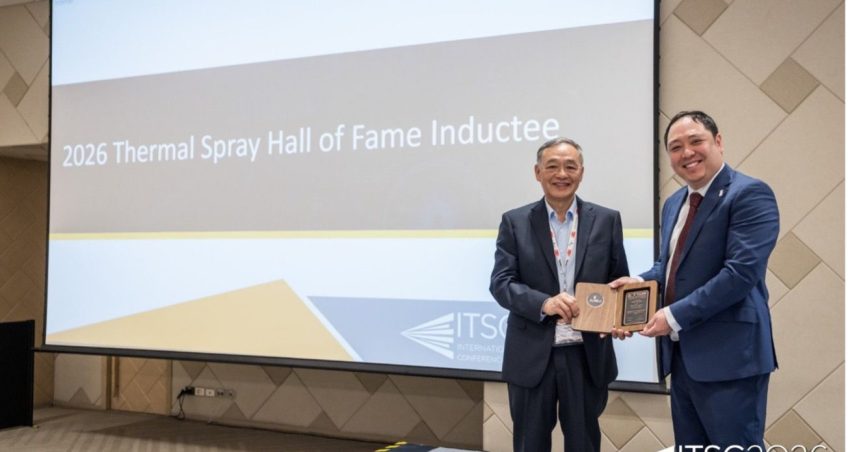 Hanlin Liao entre au Hall of Fame mondial de la projection thermique